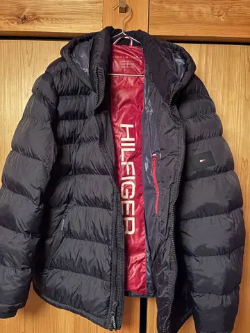 TOMMY HILFIGER 네이비 다운 자켓 XXL