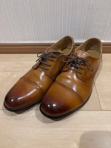 가죽 신발 브라운