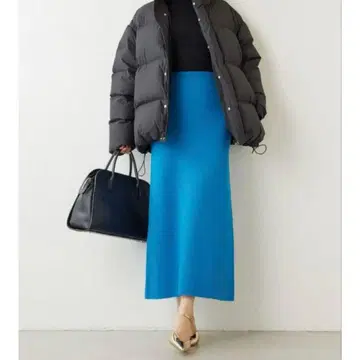 윔 가젯 세츠 니트 타이트 스커트