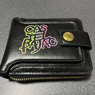 CASTELBAJAC 이단 접이식 지갑 블랙