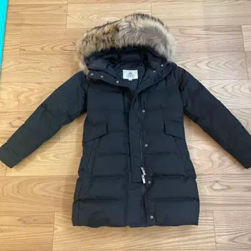 PYRENEX 블랙 다운 자켓 M