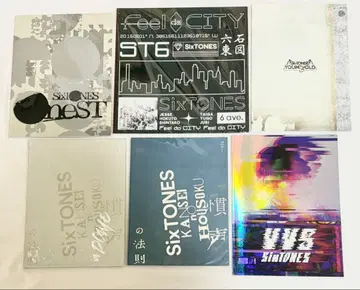 [ 새상품급 ] SixTONES 투어 팜플렛 6세트