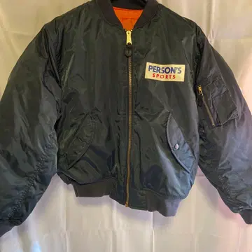 PERSON'S SPORTS MA-1 자켓 네이비