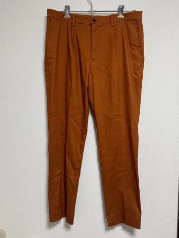 90s 구제 의류 오렌지 슬랙스