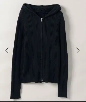 새상품급 JEANASIS 랜덤 리브 WZIP 후디