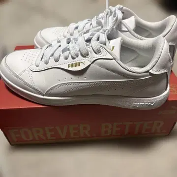 푸마 비키스타 화이트 스니커즈 23.5cm