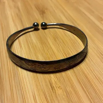 팔찌 뱅글 발 은 앤티크 용