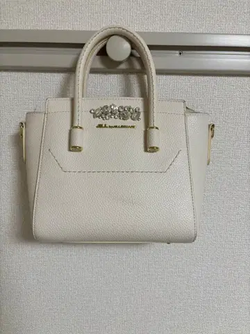 JILLSTUART 아이보리 핸드백