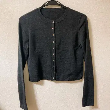 FOXEY 그레이스 울 가디건 그레이