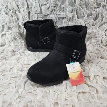 미사용 호킨스 스포츠 보온 방수 스노우 부츠 블랙