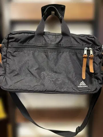 GREGORY 숄더백/나일론/BLK/무지 (블랙)