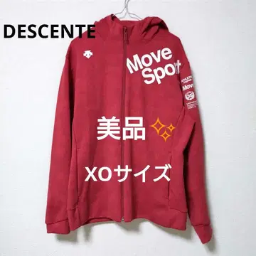 새상품급 데상트 DESCENTE 무브스포츠 지퍼 후드티 올 패턴 XO