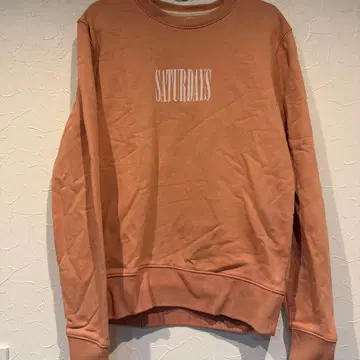 SATURDAYS 크루넥 트레이닝복 핑크