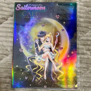 키 비주얼 오로라 클리어 파일 세일러문 세일러문 카페