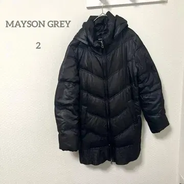 메이슨 그레이 다운 자켓 블랙