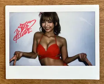 호시노 리코 와이드 폴라로이드 친필 사인 포함