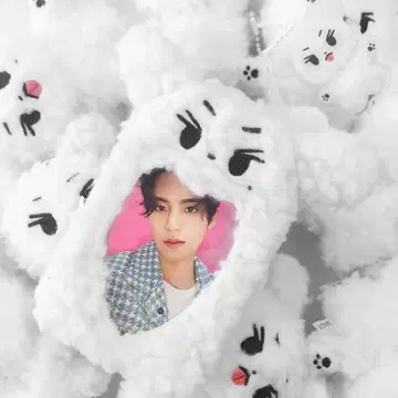 SEVENTEEN 민규 트레이딩 카드 케이스 트레이딩 카드 홀더 화이트