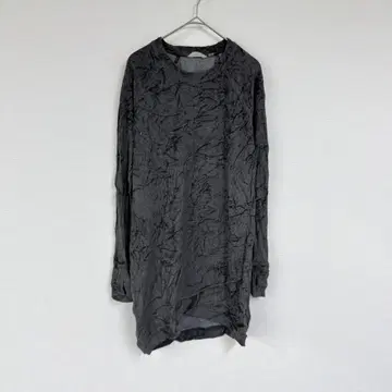 ATHLETA [ S ] 아스레타 긴팔 튜닉 그레이 무지 심플 캐주얼