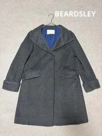 BEARDSLEY 비어즐리 코트 캐시미어 혼방 알파카 혼방 38 (S)