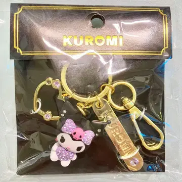 쿠로미 스톤 부착 입체 키링 산리오 크리스마스