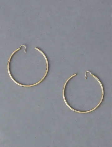 오늘 한정 가격! 골드 후프 귀걸이 후크식