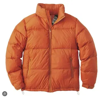 새상품 워크맨 리페어 테크 워셔블 퓨전 다운 스탠드 오렌지 LL