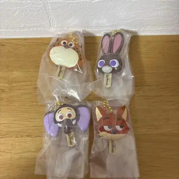 주토피아 가챠가챠 세트