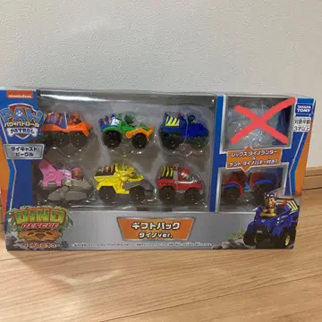 파우 패트롤 다이캐스트 비클 기프트 팩 다이노 버전 7대