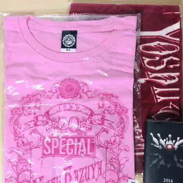 미개봉 요시이 카즈야 20주년 SUPER LIVE T셔츠&타월 3개 세트
