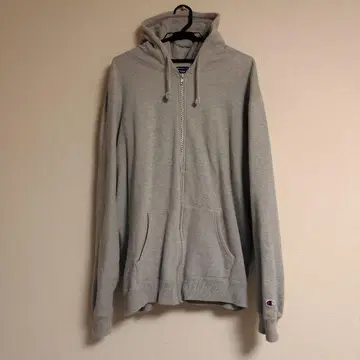 Champion 챔피온 그레이 집업 후드티 속기모