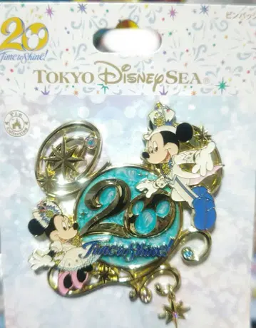 도쿄 디즈니 씨 20주년 핀 배지