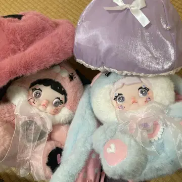 nommi 버섯 핑크 스카이블루