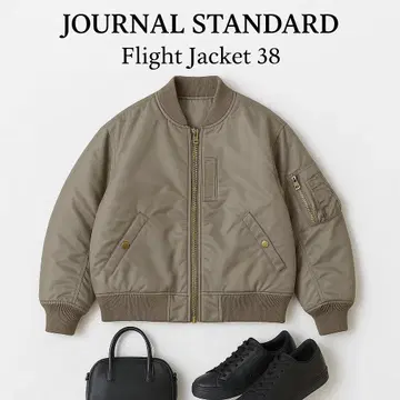 컨디션 최상 저널 스탠다드 플라이트 자켓 MA-1 그레이지 38 M