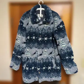 L.L.Bean 플리스 자켓 올 패턴 빈티지