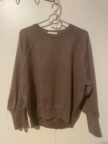 B.C STOCK 니트 체인 브로치 포함 프리 사이즈