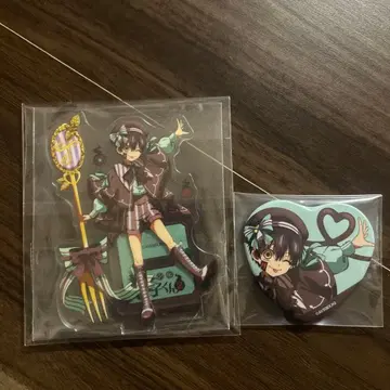 지박소년 하나코 군 츠카사 훼미리마트 콜라보 캔뱃지 아크릴 스탠드