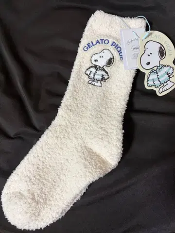 GELATO PIQUE 스누피 플리스 삭스