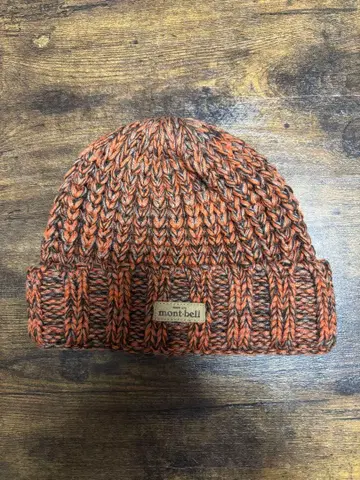 몽벨 니트 캡 로우 게이지 케이블 짜임