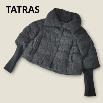 TATRAS 숏 다운 모헤어 사이즈 01 다크 그레이