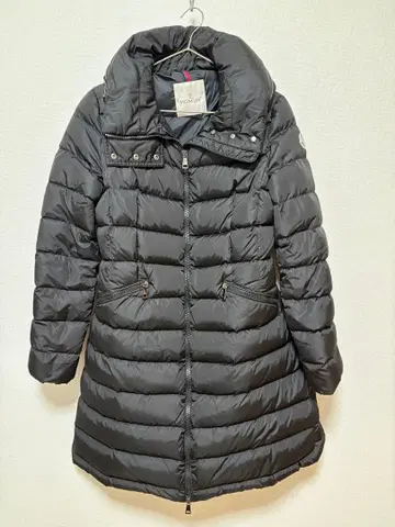 MONCLER 블랙 다운 자켓 롱 1