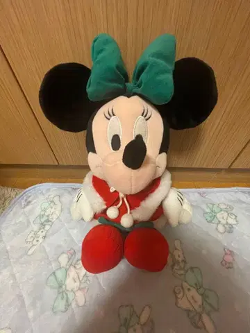 미니 마우스 산타 의류 봉제 인형