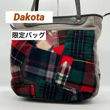 다코타 패치워크 한정품 백 체크 무늬 플란넬