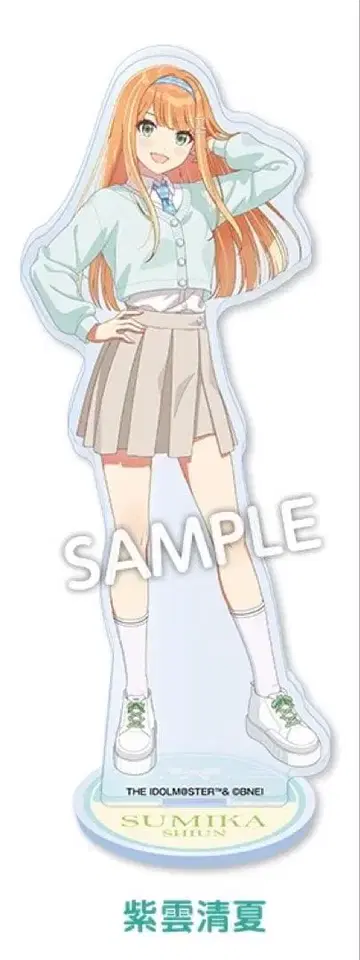 로손 학원 아이돌 마스터 캠페인 아크릴 스탠드 시운 세이카