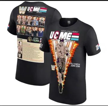 [ 새상품 미사용 ] WWE 공식 라이선스 존 시나 T셔츠