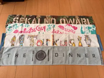 세카오와 라이브 머플러 타월 4개 세트