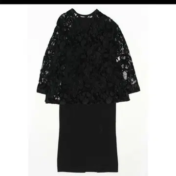 UND 벨로아 레이스 레이어드 드레스 아메리 벨로아