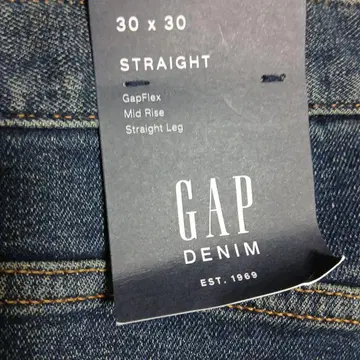 [ 미사용 새상품 ] GAP 스트레이트 데님