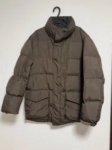 FIRST DOWN 브라운 다운 자켓 M 사이즈