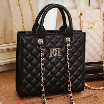 Darich DD 모티브 스퀘어 백 BLK