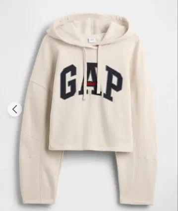 GAP 로고 후드티 오버 사이즈 배럴 슬리브